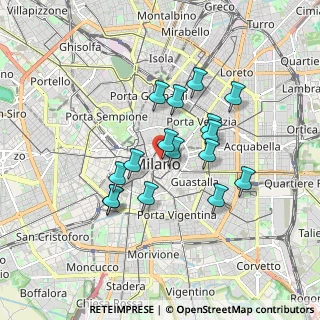 Mappa Via S. Raffaele, 20121 Milano MI, Italia (1.4525)