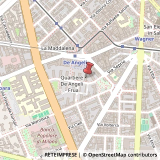 Mappa Via Giuseppe Frua, 12, 20146 Milano, Milano (Lombardia)