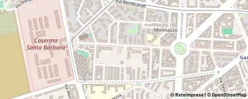 Mappa Milan