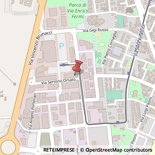 Mappa Via Sertorio Orsato, 44, 30175 Jesolo, Venezia (Veneto)