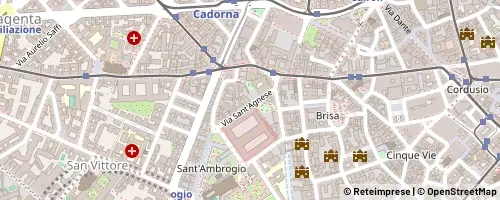 Mappa Milano