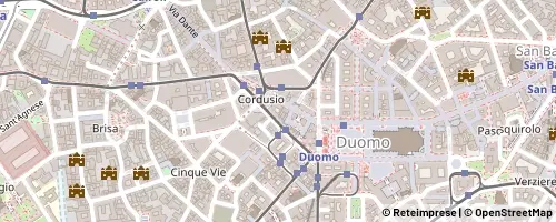 Mappa Mailand