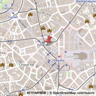 Mappa Via dei Mercanti, 13-21, 20121 Rho, Milano (Lombardia)