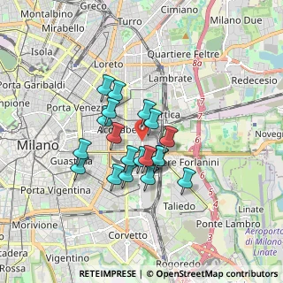 Mappa Via Lomellina, 20133 Milano MI, Italia (1.28789)