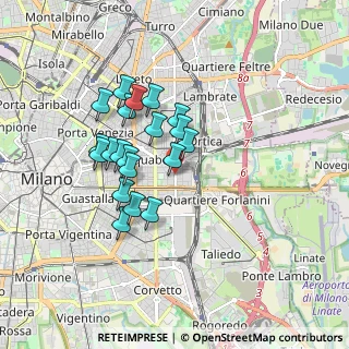 Mappa Via Lomellina, 20133 Milano MI, Italia (1.4575)