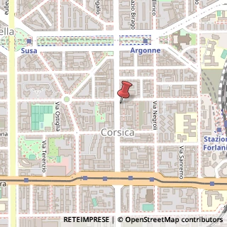 Mappa Via Giancarlo Sismondi, 44, 20133 Milano, Milano (Lombardia)