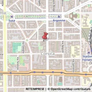 Mappa Via Giancarlo Sismondi, 38, 20133 Milano, Milano (Lombardia)