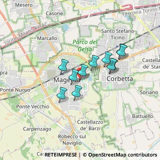 Mappa Via dello Stadio, 20013 Magenta MI, Italia (1.33182)