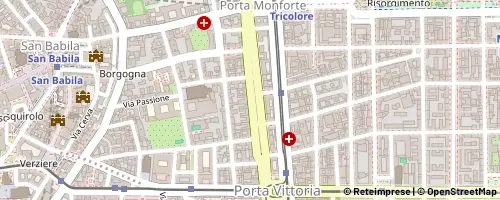 Mappa Milano