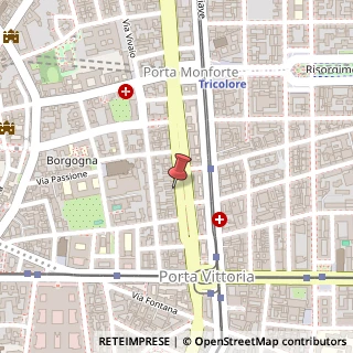 Mappa Viale Bianca Maria, 21, 20122 Milano, Milano (Lombardia)