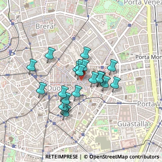 Mappa Piazzetta Pattari, 20121 Milano MI, Italia (0.3425)