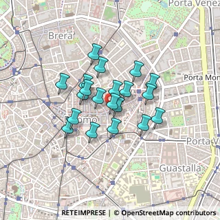 Mappa Piazza del Liberty, 20121 Milano MI, Italia (0.316)