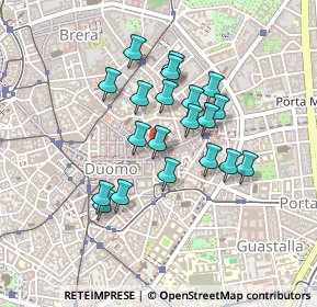 Mappa Piazza del Liberty, 20121 Milano MI, Italia (0.3575)