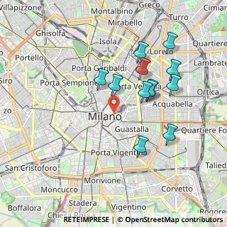 Mappa Piazza del Liberty, 20121 Milano MI, Italia (1.74667)