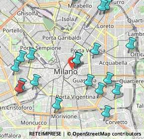 Mappa Piazza del Liberty, 20121 Milano MI, Italia (2.503)