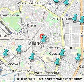 Mappa Piazza del Liberty, 20121 Milano MI, Italia (1.46091)