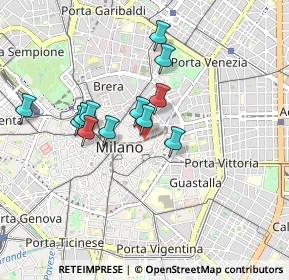 Mappa Piazza del Liberty, 20121 Milano MI, Italia (0.7325)