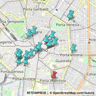 Mappa Piazza del Liberty, 20121 Milano MI, Italia (0.953)