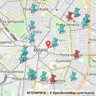 Mappa Piazza del Liberty, 20121 Milano MI, Italia (1.4435)