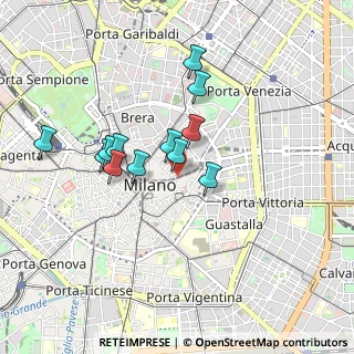 Mappa Piazzetta Pattari, 20121 Milano MI, Italia (0.7325)
