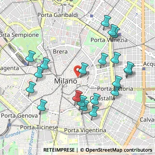 Mappa Piazzetta Pattari, 20121 Milano MI, Italia (1.1205)