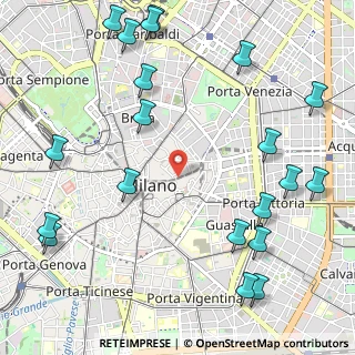 Mappa Piazza del Liberty, 20121 Milano MI, Italia (1.4495)
