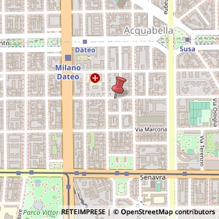 Mappa Via Archimede, 94, 20154 Milano, Milano (Lombardia)