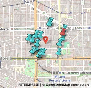 Mappa Via Sebastiano de Albertis, 20129 Milano MI, Italia (0.322)