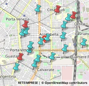 Mappa Via Sebastiano de Albertis, 20129 Milano MI, Italia (1.0555)
