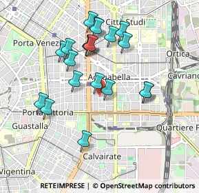 Mappa Via Sebastiano de Albertis, 20129 Milano MI, Italia (0.889)