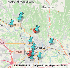 Mappa Via del Casalino, 37124 Verona VR, Italia (4.35818)