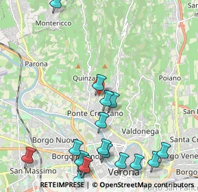 Mappa Via del Casalino, 37124 Verona VR, Italia (2.70235)