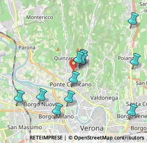 Mappa Via del Casalino, 37124 Verona VR, Italia (1.97417)