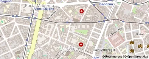Mappa Milano