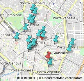 Mappa 20121 Duomo MI, Italia (0.85)