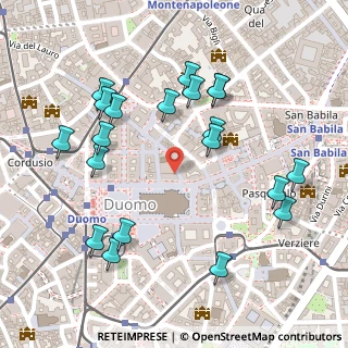 Mappa La Rinascente, 20121 Duomo MI, Italia (0.272)