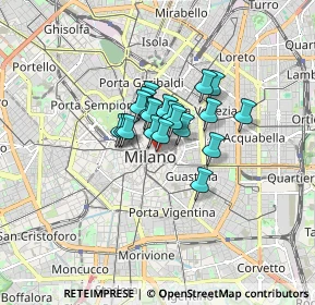 Mappa 20121 Duomo MI, Italia (0.9215)