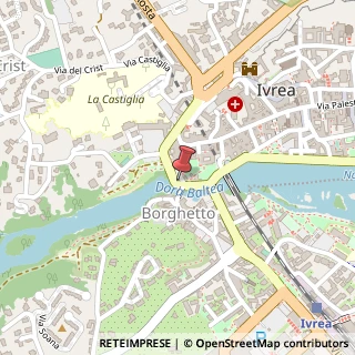 Mappa Corso Giuseppe Garibaldi, 20, 10015 Ivrea, Torino (Piemonte)