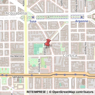 Mappa Via Ostiglia, 10, 20133 Milano, Milano (Lombardia)