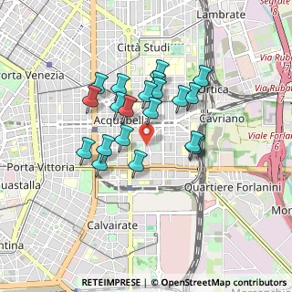 Mappa Via Ostiglia, 20133 Milano MI, Italia (0.7075)