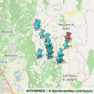 Mappa Via Miravalle, 37036 San Martino Buon Albergo VR, Italia (1.25238)