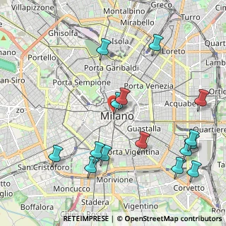 Mappa Via dei Mercanti, 20121 Milano MI, Italia (2.47533)