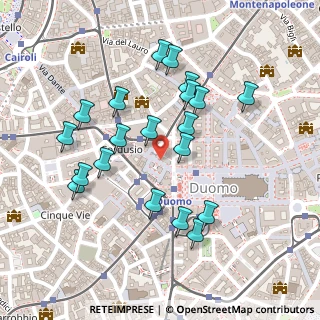 Mappa Piazza dei Mercanti, 20121 Milano MI, Italia (0.2275)
