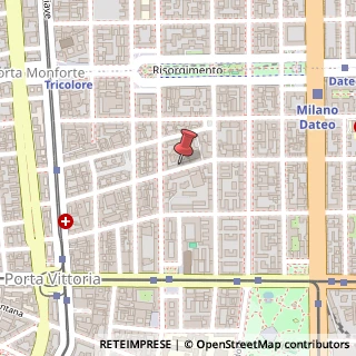Mappa Via Archimede, 49, 20129 Milano, Milano (Lombardia)