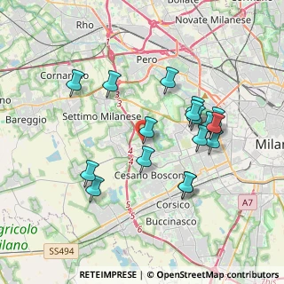 Mappa Via Amantea, 20153 Milano MI, Italia (3.54353)