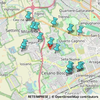 Mappa Via Amantea, 20153 Milano MI, Italia (2.23105)