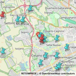 Mappa Via Amantea, 20153 Milano MI, Italia (2.55588)