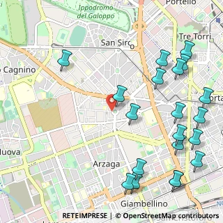 Mappa Piazzale Siena, 20146 Milano MI, Italia (1.411)