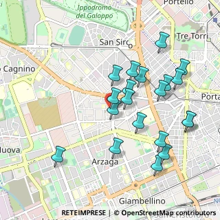 Mappa Piazzale Siena, 20146 Milano MI, Italia (0.9715)