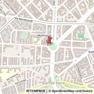 Mappa Via Tommaso Gulli,  1, 20147 Milano, Milano (Lombardia)
